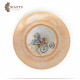 A serving plate with the phrase “I love you mom” A serving plate with the phrase “I love you mom”