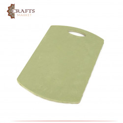 Wooden kitchen wall hanging with spice cutting board design