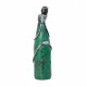 Table decor made from an empty bottle with a caricature design Table decor made from an empty bottle with a caricature design