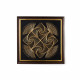 Metal wave design plate Metal wave design plate