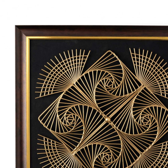 Metal wave design plate Metal wave design plate