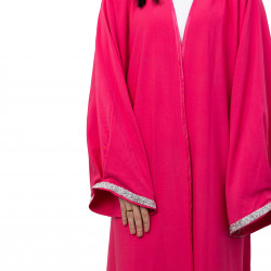 Handmade crepe Ramadan abaya