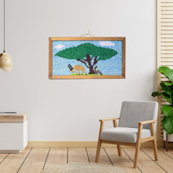 Handmade Origami Wall Art in a Beautiful Nature Design 