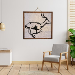 Handmade Origami Wall Art in a Gazelle Design 