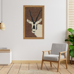 Handmade Origami Wall Art in a  Arabian Oryx  Design 