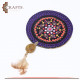 Handmade Wooden Coaster in a Mandala design