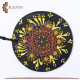 Handmade Wooden Coaster in a Mandala design Handmade Wooden Coaster in a Mandala design