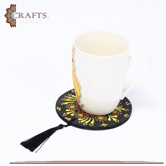 Handmade Wooden Coaster in a Mandala design Handmade Wooden Coaster in a Mandala design