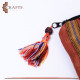 Hand-Embroidered Fabric Women's Handbag in Heritage Design 