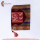 Hand-Embroidered Fabric Women's Handbag in Heritage Design 