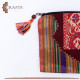 Hand-Embroidered Fabric Women's Handbag in Heritage Design 