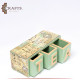 Handmade Beige Wooden Tea Box Handmade Beige Wooden Tea Box