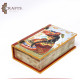 Handmade Wooden Box with a Book Design Handmade Wooden Box with a Book Design