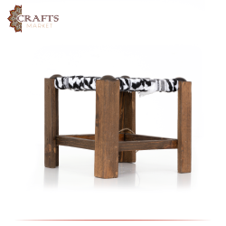 Handmade Miniature Wood Table Desk Decor in Hatta Design