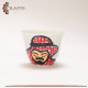 Handmade Porcelain Coffee Cup Set with Arabic Design 12PCS Handmade Porcelain Coffee Cup Set with Arabic Design 12PCS