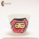 Handmade Porcelain Coffee Cup Set with Arabic Design 12PCS Handmade Porcelain Coffee Cup Set with Arabic Design 12PCS