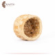 Handmade Beige Banana Peels Hollow Small Basket Handmade Beige Banana Peels Hollow Small Basket