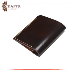 Handmade Duo-Color Genuine Leather Men's Wallet