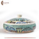 Handmade Clay Mosaic Service Pot فالله خير حافظ وهو ارحم الراحمين Design Handmade Clay Mosaic Service Pot فالله خير حافظ وهو ارحم الراحمين Design