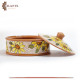 Handmade Clay Mosaic Service Pot  Sunflower  Design 