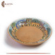 Handmade Clay Mosaic Plate  Village  design