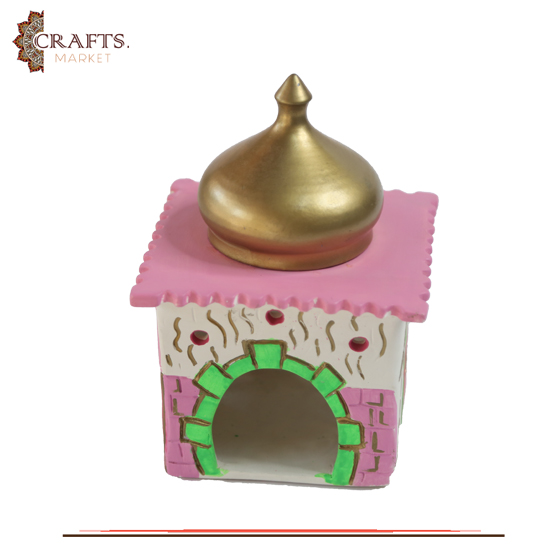 Handmade Clay Mosaic Domed Candle Holder Handmade Clay Mosaic Domed Candle Holder