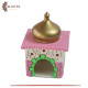 Handmade Clay Mosaic Domed Candle Holder Handmade Clay Mosaic Domed Candle Holder