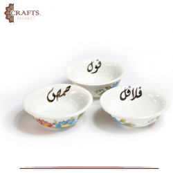 Handmade Clay Bowl Serving Set 3PCS