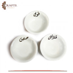 Handmade Clay Bowl Serving Set 3PCS