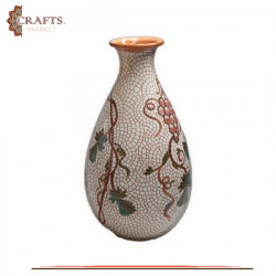Handmade Clay Mosaic Vase  Grape  Design Home Decor