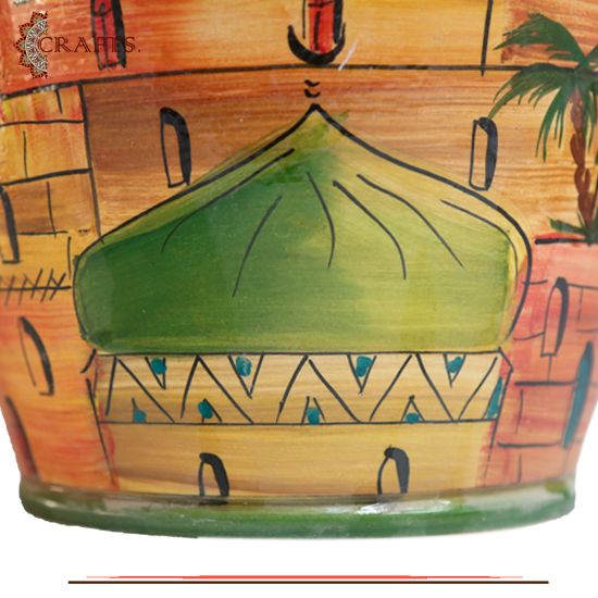 Handmade Clay Lampshade Houses and Mosque Design Home Decor Handmade Clay Lampshade Houses and Mosque Design Home Decor
