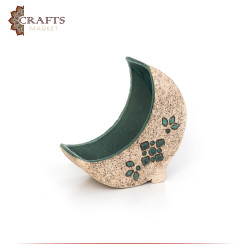 Handmade Due-Color Home Decor Antique Crescent design