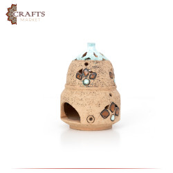 Handmade Due-Color Candle Holder Antique Mosque design