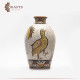Avian-Drawn Clay Needle Vase Avian-Drawn Clay Needle Vase