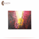 Hand Painted Multi Color Oil Wall Art in a the Melody of life Design Hand Painted Multi Color Oil Wall Art in a the Melody of life Design