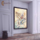 Hand Painted Multi Color Wall Art in a Fabrics Seller Design Hand Painted Multi Color Wall Art in a Fabrics Seller Design