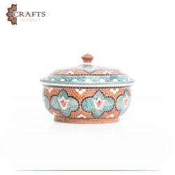 Handmade Ceramic Service Pot  in a Islamic Motifs design 