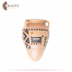 Handmade Ceramic Jar in  Nabataean Design