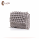 Handmade Grey Cotton Women Shoulder Bag Handmade Grey Cotton Women Shoulder Bag
