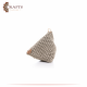 Handmade Beige Cotton Women Triangle Purse Handmade Beige Cotton Women Triangle Purse