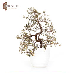 Handmade Metal Wire Tree in a Oak Tree Design
