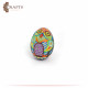 Table décor from a Chicken egg with an Owl design Table décor from a Chicken egg with an Owl design