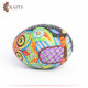 Table décor from a Chicken egg with an Owl design Table décor from a Chicken egg with an Owl design