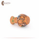 Small hand-painted pottery with Camels Convoy design Small hand-painted pottery with Camels Convoy design