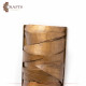 Hand Crafted Dark Gold Metal Organized Chaos Design Home Decor 