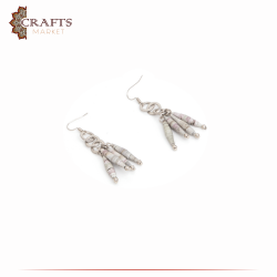 Handmade Accessories set made of Metal and Recycled Paper 3 Pcs