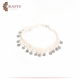 Handmade Off White Cotton Necklace Handmade Off White Cotton Necklace