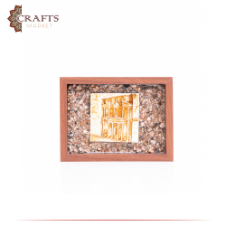 Handcrafted Brown Synthetic Boons Wall Art Petra Design