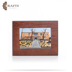 Hand-Crafted Wooden 3D Wall Art in a Dar As Saraya Osmanli design 