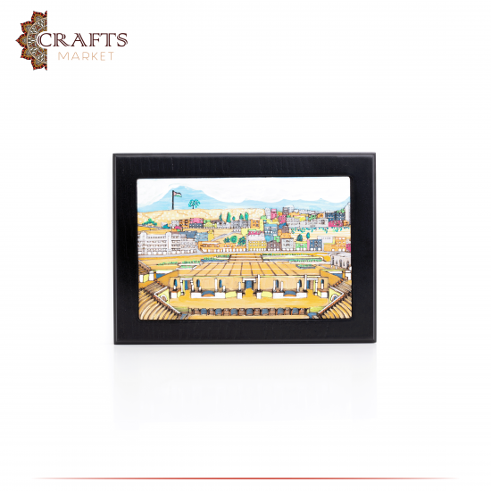 Hand-Crafted Wooden 3D Wall Art in a Roman Theater design Hand-Crafted Wooden 3D Wall Art in a Roman Theater design